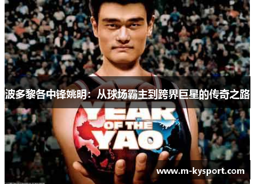 波多黎各中锋姚明：从球场霸主到跨界巨星的传奇之路